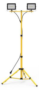 Proiector LED cu suport 2xLED/50W/230V 4000K IP44