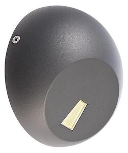 Aplică LED de exterior Deko-Light 731111AQUILAE 3,5W/230V IP65 antracit