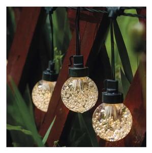 Lanț LED decorativ de exterior 20xLED/12,6m IP44 alb cald