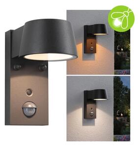 Aplică de exterior cu senzor Paulmann 94714 LED/6W IP44 CAPERA 230V