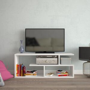 Comoda TV multifunctionala, Oscar, Alb, 80 X 39 X 30 cm