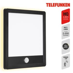 Aplică LED de exterior cu senzor Telefunken 313805TF LED/15W/230V IP44