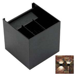 Aplică LED de exterior 2xLED/3W/230V IP54 neagră