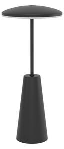 Lampă LED dimabilă de exterior Eglo 900925 PICCOLA 2,8W/5V 5200mAh IP54 negru