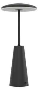 Lampă LED dimabilă de exterior Eglo 900925 PICCOLA 2,8W/5V 5200mAh IP54 negru