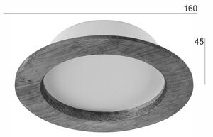 LED Spot WOODY 12,5W 230V 3000K nuc, pr. 16 cm