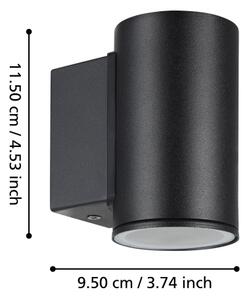 Aplică LED de exterior Eglo 900995 IZZALINI 1xGU10/2,8W/230V IP44