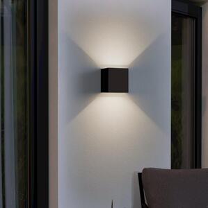 Aplică LED de exterior Eglo 901064 CALPINO 2xLED/2,8W/230V IP54 negru