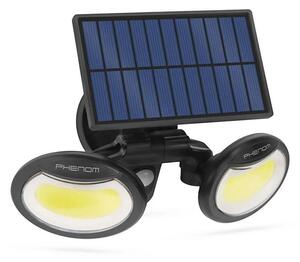 Proiector LED solar cu senzor 2xLED/4W/5V IP65