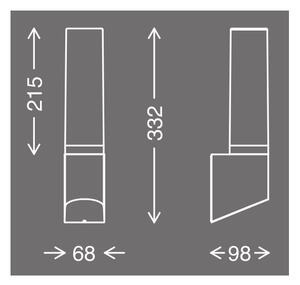 Aplică LED de exterior Telefunken 311305TF LED/8W/230V IP44