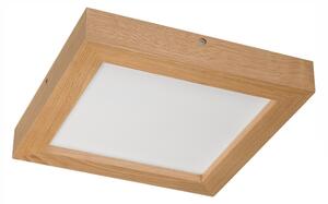 Plafonieră LED dimabilă Brilagi WOODY FRAME LED/24W/230V stejar 30x30 cm IP44 + telecomandă