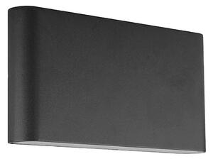 Aplică LED de exterior Prezent 31318 MAER 2xLED/5W/230V IP44 negru