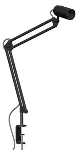 Lampă de masă cu clemă JUST LIGHT. 14773-18 TURN ME 1xE27/60W/230V negru