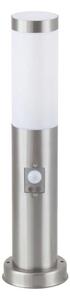 Lampă de exterior cu senzor INOX TORCH 1xE27/25W IP44 Rabalux 8267