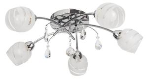 Rabalux 2622 - Plafoniera MELISSA 5xE14/60W/230V