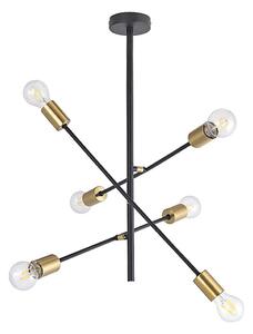 Rabalux 2104 - Lustră pe tijă LANNY 6xE27/15W/230V