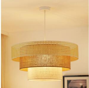 Brilagi - Lustr CEDAR LUNETA 1xE27/15W/230V pr. 60 ratan maro/crem