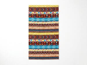 Prosop de plaja XXL cu uscare rapida AZTECA colorat 150 x 210 cm, 100% microfibra