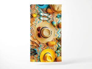 Prosop de plaja uscare rapida XXL VACALIO colorat 150 x 210 cm, 100% microfibra
