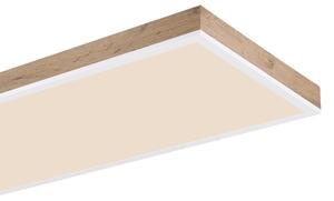 Globo 416080WWD5-CCT- Plafonieră LED DORO dimabilă, 36W, 230V, 2700-6500K (CCT), cu telecomandă, maro