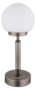 Lampă LED tactilă reîncărcabilă de masă Globo 21033A HAKU LED/2,5W/5V 2700/4000/6500K antracit