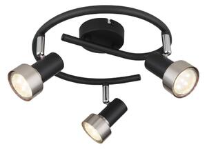 Spot Globo 57917-3N MASON 3xGU10/25W/230V negru/auriu