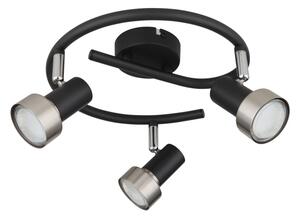 Spot Globo 57917-3N MASON 3xGU10/25W/230V negru/auriu