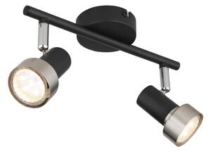 Spot Globo 57917-2N MASON 2xGU10/25W/230V negru/auriu