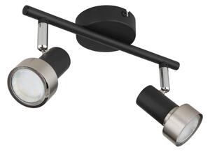 Spot Globo 57917-2N MASON 2xGU10/25W/230V negru/auriu