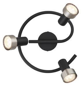 Spot Globo 57917-3N MASON 3xGU10/25W/230V negru/auriu