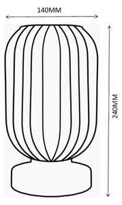 Lampă de masă Globo 15469TO NORMY 1xE27/40W/230V alb