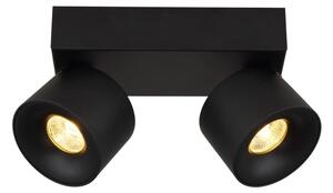 Spot LED Globo 56961-2B RAE 2xLED/6W/230V negru