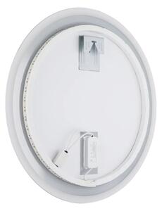 Oglindă LED dimabilă cu funcție de retroiluminare Globo 84033 RIVAS LED/10W/230V 4000K d. 55 cm