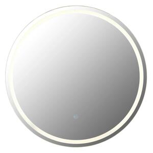 Oglindă LED dimabilă cu funcție de retroiluminare Globo 84036 RIVAS LED/16W/230V 4000K d. 75 cm