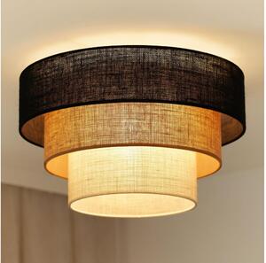 Brilagi - Lustr ASPEN LUNETA 1xE27/15W/230V pr. 45 cm negru/bej/crem