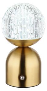 Lampă LED tactilă dimabilă de masă Globo 21007M JULSY LED/2,5W/3,7V 2700/4000/6500K alamă
