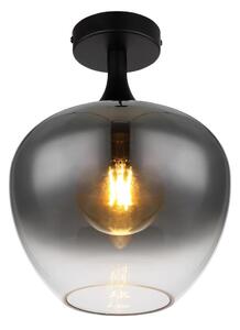 Plafonieră Globo 15548D MAXY 1xE27/40W/230V negru