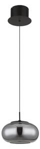 Lustră LED pe cablu Globo 15744H QUINTARA LED/6W/230V negru