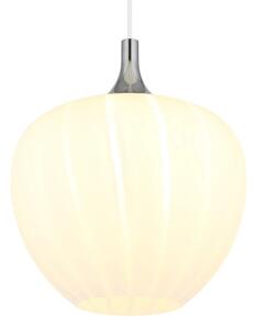 Lustră pe cablu Globo 15548H1W MAXY 1xE27/60W/230V d. 29 cm alb