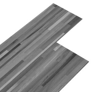 Plăci pardoseală autoadezive, lemn gri dungi, 2,51 m², 2 mm PVC