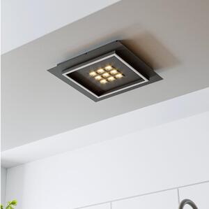 Plafonieră LED dimabilă Eglo 901192 BALAZOTE LED/21,4W/230V negru + telecomandă