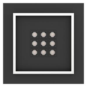 Plafonieră LED dimabilă Eglo 901192 BALAZOTE LED/21,4W/230V negru + telecomandă