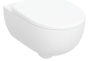 Geberit Selnova Premium vas wc cu capac soft-close agăţat fără margine alb lucios 502.793.00.1