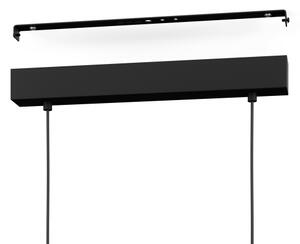 Eglo 901714-LED Lustră reglabilă BOYAL 2xLED/12,5W/230V+LED/15,5W bej/negru