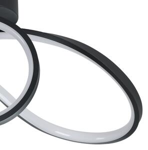 Plafonieră LED RGBW dimabilă Eglo 901158 CALAROSSA-Z LED/22W/230V negru