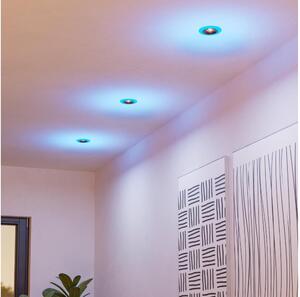 Eglo 901118- Set 3xLED RGB dimmabil corp de iluminat pentru baie CALONGE 3,8W/230V IP44 + telecomandă