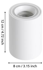 Spot LED RGBW dimabil Eglo 901169 CAROSSO-Z LED/4,9W/230V alb