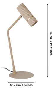Lampă LED de masă Eglo 901154 CAMINIA 1xGU10/5W/230V 3000K bej