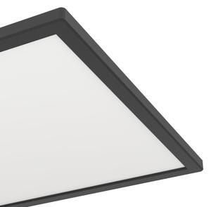 Plafonieră LED dimabilă de exterior Eglo 901456 ROVITO-R 17,6W/230V 39x39cm IP44 negru + telecomandă