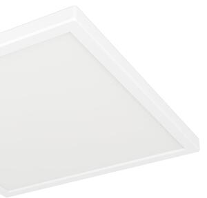 Plafonieră LED RGBW dimabilă de exterior Eglo 901474 ROVITO-Z 13,4W/230V 29x29cm IP44 alb